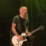 Björn Gelotte from In Flames at the Nova Rock 2017