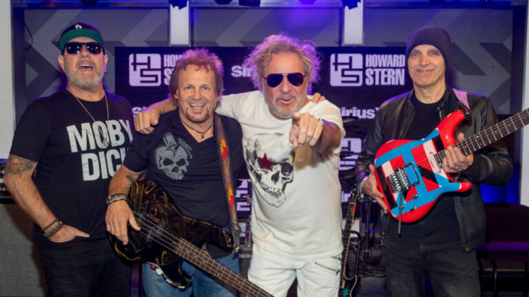 Sammy Hagar Visits SiriusXM's 'The Howard Stern Show'