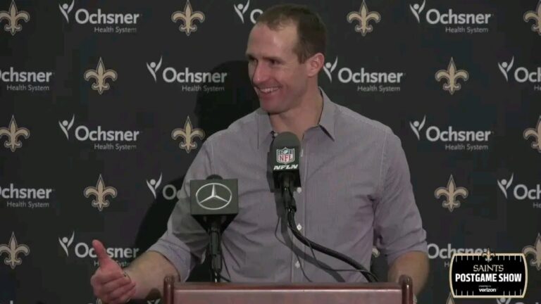 OFFICIAL: Drew Brees Addresses Taking On New General Manager Role with Saints Following Mickey Loomis’ Departure